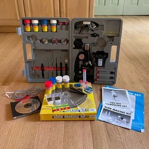 Microscope and Slide Building Set